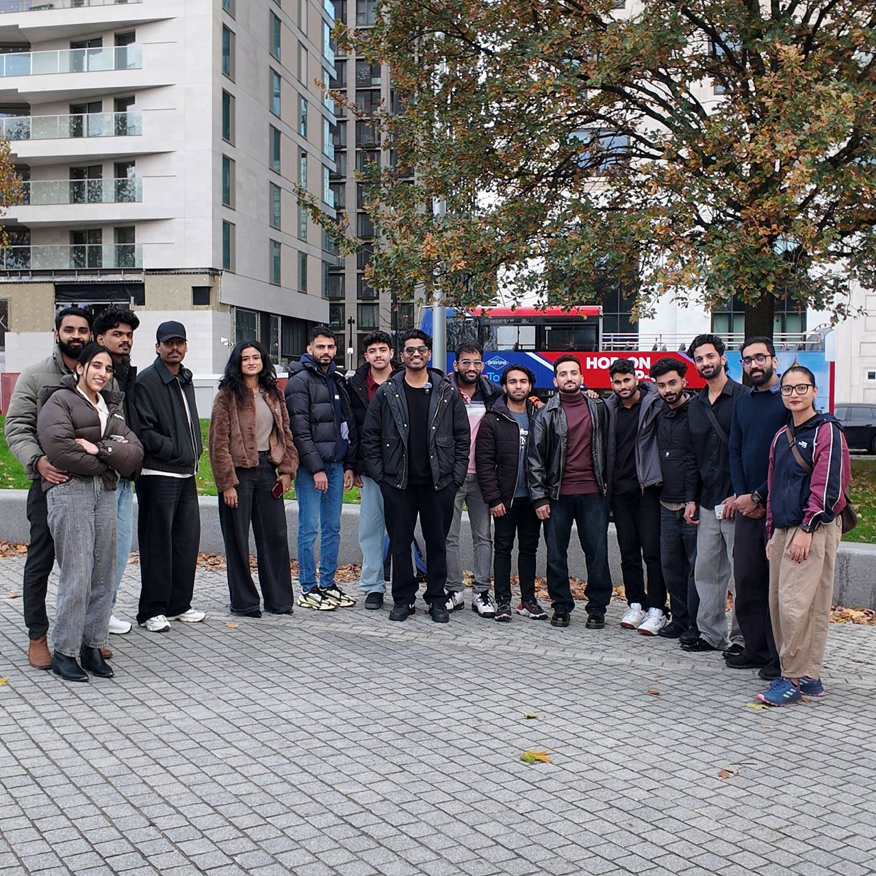 A candid moment between members at a meetup